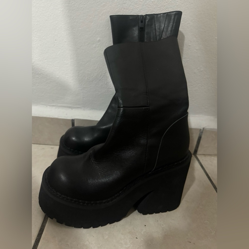 UNIF Parker chunky black boots